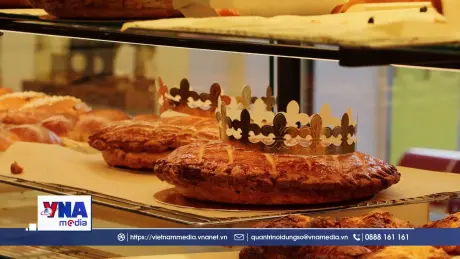 Tiêu điểm quốc tế: Galette des Rois – Vị ngọt ngày Hiển Linh ở Brussels