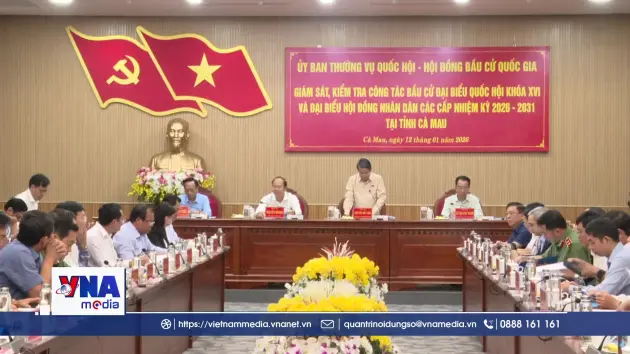 Phó Chủ tịch Quốc hội kiểm tra công tác bầu cử tại Cà Mau