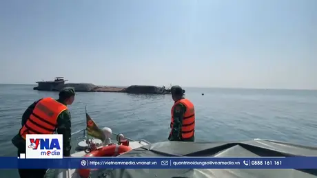 Biên phòng Hải Phòng cứu hộ tàu gặp nạn trên biển