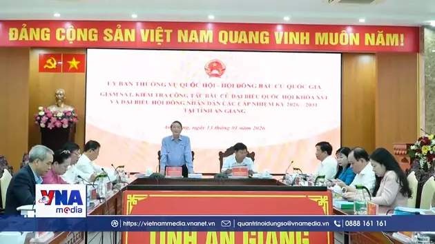 Phó Chủ tịch Quốc hội kiểm tra công tác bầu cử tại An Giang