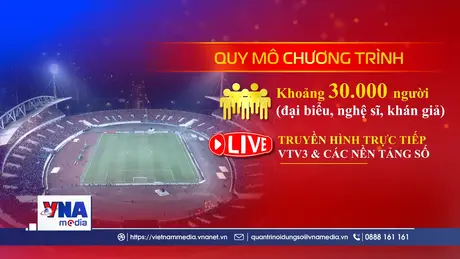 Biểu diễn nghệ thuật chào mừng thành công Đại hội XIV của Đảng