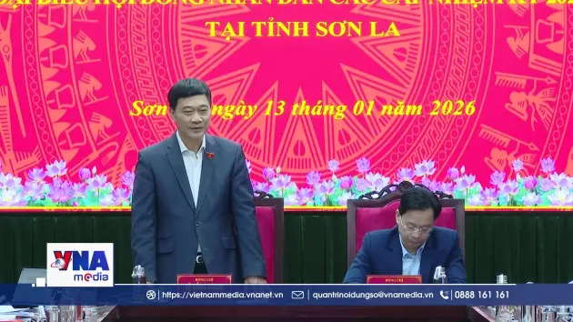 Phó Chủ tịch Quốc hội Vũ Hồng Thanh làm việc tại Sơn La