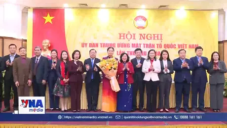Bà Hà Thị Nga giữ chức Phó Chủ tịch - Tổng Thư ký Ủy ban Trung ương Mặt trận Tổ quốc Việt Nam