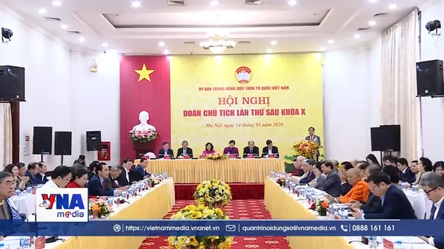 Hội nghị Đoàn Chủ tịch Uỷ ban Trung ương Mặt trận Tổ quốc Việt Nam lần thứ 6, khoá X