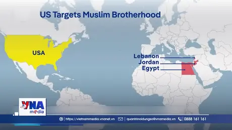 Mỹ liệt Tổ chức Anh em Hồi giáo vào danh sách khủng bố