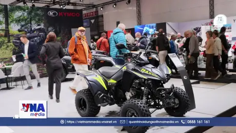 Xe máy tạo dấu ấn tại Triển lãm Ô tô Brussels 2026