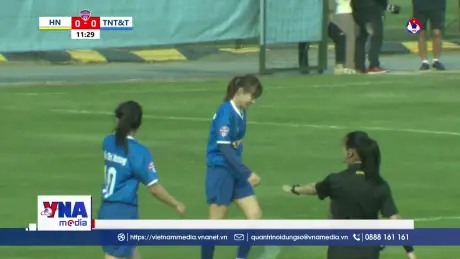 Thái Nguyên T&T bất ngờ thắng Hà Nội ở lượt 3 U19 nữ Quốc gia 2026