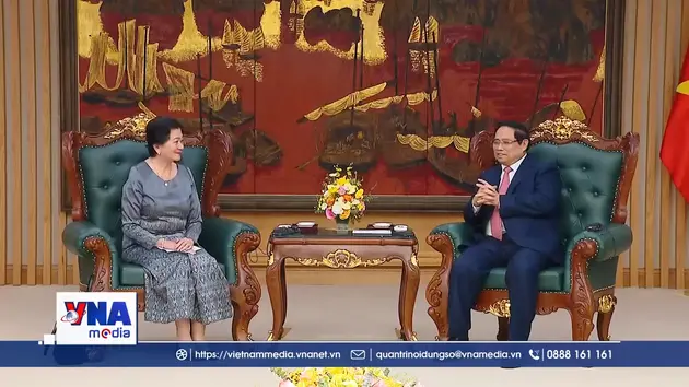 Thủ tướng tiếp Đại sứ Campuchia đến chào từ biệt