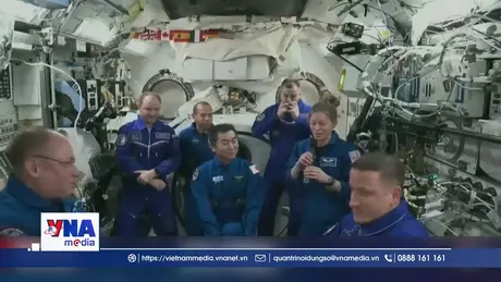 Nhóm phi hành gia kết thúc sớm sứ mệnh trên ISS