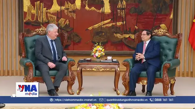 Thủ tướng tiếp Lãnh đạo Tập đoàn bán dẫn hàng đầu thế giới