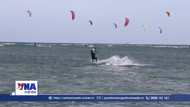 Sôi nổi giải lướt ván diều Quốc tế Mỹ Hòa - Khánh Hòa 2026