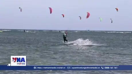 Sôi nổi giải lướt ván diều Quốc tế Mỹ Hòa - Khánh Hòa 2026