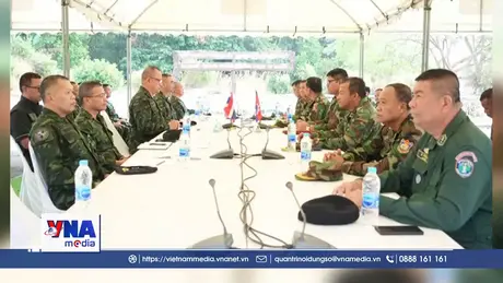 Thái Lan và Campuchia họp về bảo đảm lệnh ngừng bắn