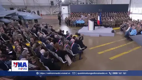 Pháp bổ sung 36 tỷ euro để tăng tốc tái vũ trang