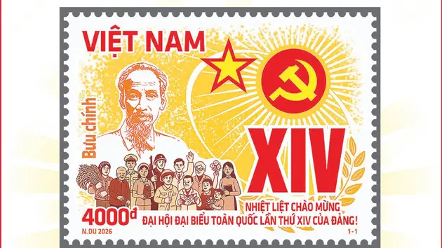 Ý nghĩa việc phát hành đặc biệt bộ tem chào mừng Đại hội XIV của Đảng