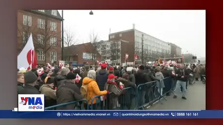 Biểu tình tại Đan Mạch phản đối Tổng thống Mỹ