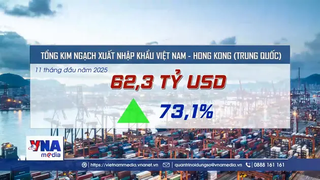 Thương mại Việt Nam - Hong Kong (Trung Quốc) khởi sắc
