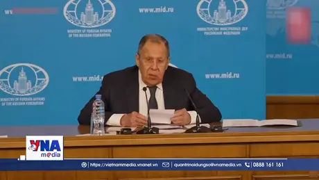 Nga tổng kết hoạt động ngoại giao 2025