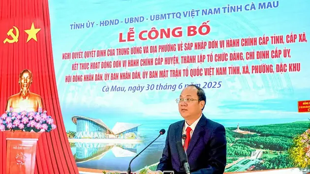 Huy động hiệu quả nguồn lực, phát huy tiềm năng, lợi thế - Động lực đưa Cà Mau phát triển nhanh và bền vững trong kỷ nguyên mới