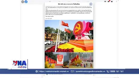 Truyền thông quốc tế đăng tải đậm nét về Đại hội XIV của Đảng