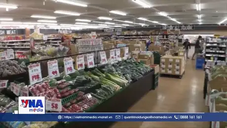 Các hộ gia đình Nhật Bản chật vật với chi phí hàng tiêu dùng