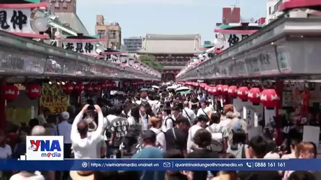 Lượng du khách đến Nhật Bản đạt kỷ lục