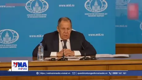 Ngoại trưởng Nga dự báo về xu hướng trong quan hệ quốc tế