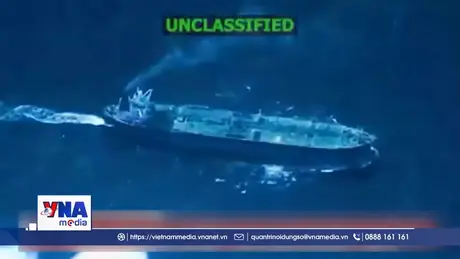 Mỹ bắt giữ tàu chở dầu thứ 7 ở vùng biển Caribe