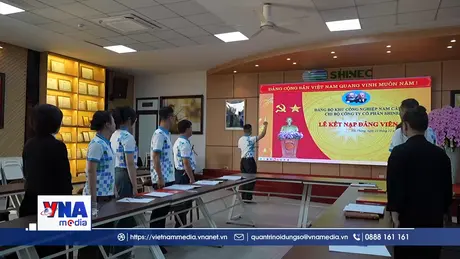 Hải Phòng phát triển Đảng ở khu công nghiệp Nam Cầu Kiền