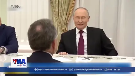Nga xác nhận cuộc gặp giữa Tổng thống Putin và Đặc phái viên Mỹ