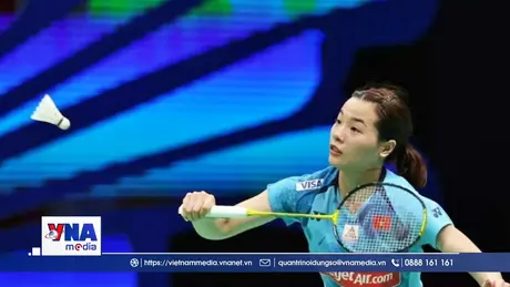 Tay vợt Nguyễn Thùy Linh lọt vào tứ kết Indonesia Masters 2026