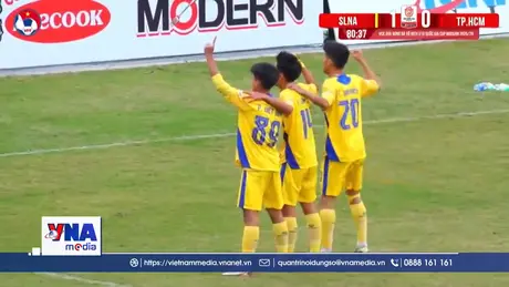 Xác định 4 đội bóng vào bán kết giải vô địch U19 Quốc gia