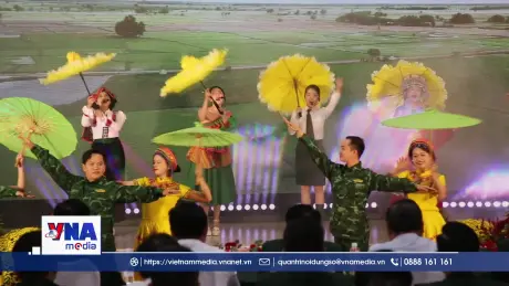 Ngày hội “Xuân biên phòng ấm lòng dân bản” ở biên giới Tây Ninh