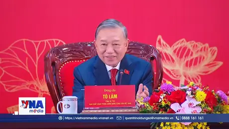 TBT Tô Lâm chủ trì họp báo Quốc tế công bố kết quả Đại hội XIV của Đảng