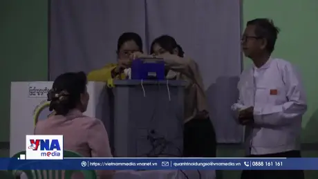 Myanmar bước vào giai đoạn cuối cùng cuộc tổng tuyển cử