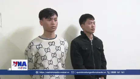 Truy bắt nhanh 2 đối tượng cướp tiệm vàng sau 40 giờ gây án