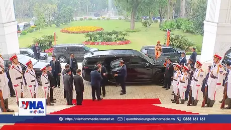 Thủ tướng Phạm Minh Chính hội kiến Tổng Bí thư, Chủ tịch nước Lào