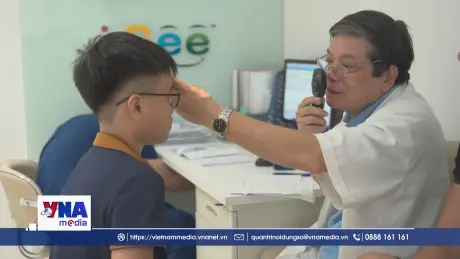 Hơn 50% trẻ em mắc tật khúc xạ tại các thành phố lớn