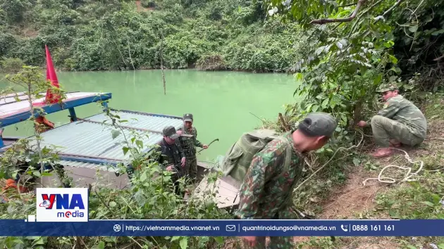 Trồng cây gỗ lớn ở Vườn Quốc gia Sông Thanh