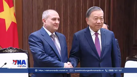 Tổng Bí thư Tô Lâm tiếp Đoàn đại biểu Đảng Azerbaijan Mới