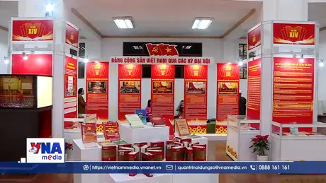 Triển lãm tư liệu Đảng Cộng sản Việt Nam qua các kỳ Đại hội