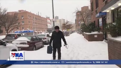 Bão mùa Đông lịch sử càn quét nước Mỹ