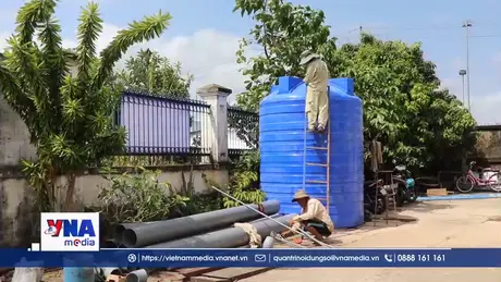 Cần Thơ mở 37 điểm cấp nước miễn phí cho người dân vùng ven biển