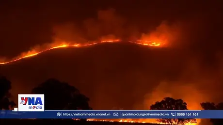 Sơ tán khẩn cấp ở miền Đông Nam Australia do cháy rừng