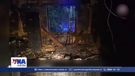 Cháy nhà nghỉ gần thủ đô Moskva, Nga