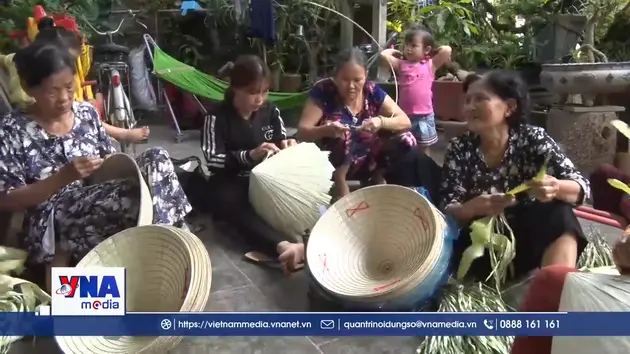 Gia Lai bảo tồn và phát triển nghề làm nón lá