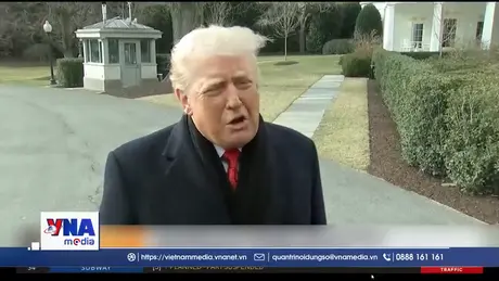 Tổng thống Mỹ D. Trump tuyên bố 