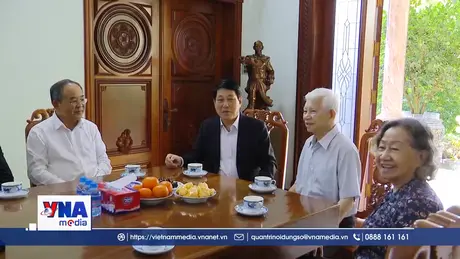 Chủ tịch nước chúc Tết, tri ân các đồng chí nguyên lãnh đạo Đảng, Nhà nước