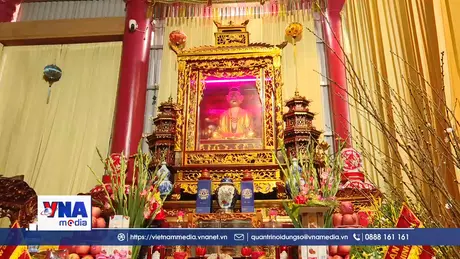 Độc đáo pho tượng Mẫu Liễu Hạnh ở Phủ Nấp