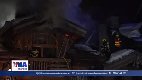 Cháy khách sạn 5 sao tại Pháp